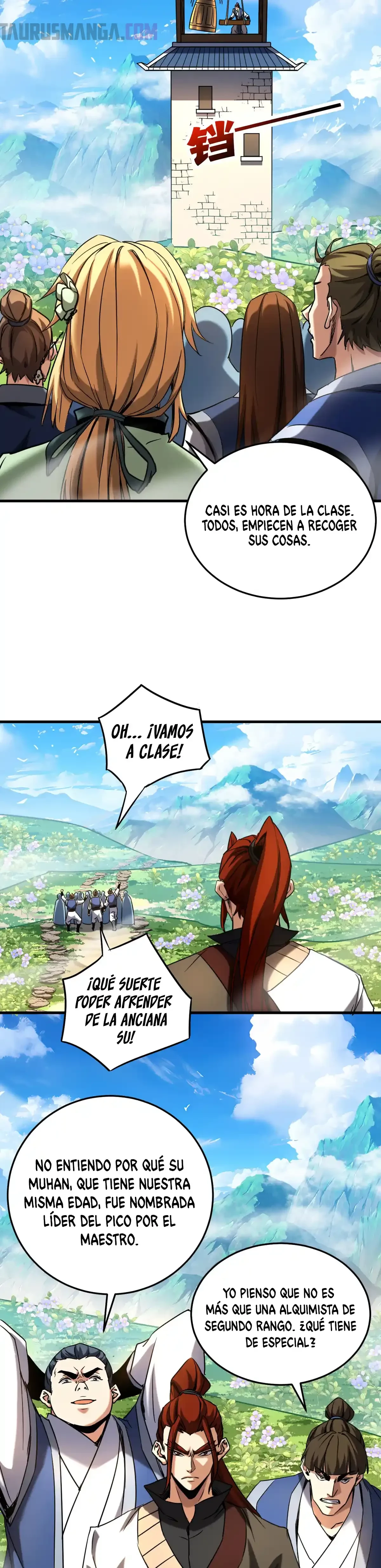 Mientras mis discípulas se matan, yo me relajo! > Capitulo 130 > Page 91